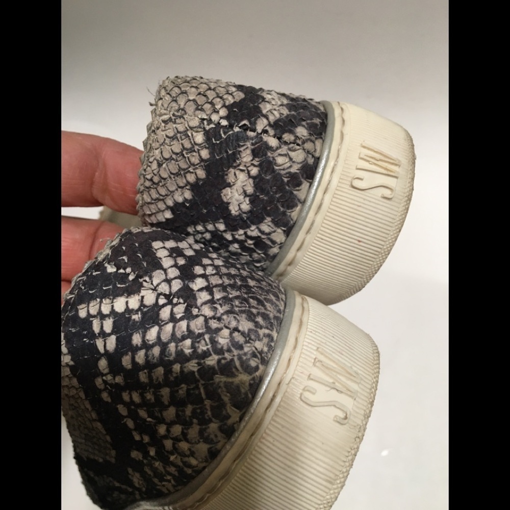 Stuart Weitzman Nugget Snake-Print Slip-On Sneaker - image 6